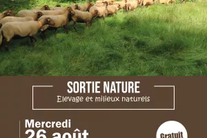 Sortie nature : Élevage et milieux naturels