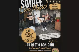 Soirée Live Music au Rest'O Bon Coin