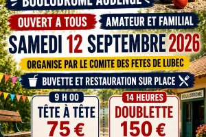 Concours de pétanque