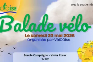 Balade à vélo de Compiègne au Vivier Corax