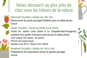 Jardin et photo