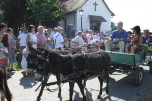 Grand'messe suivie de la bénédiction des chevaux et cavaliers