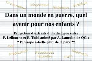 Désir de débattre : dans un monde en guerre, quel avenir pour nos enfants ?