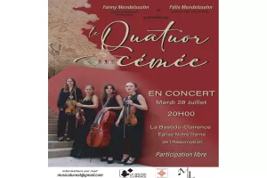 Concert du Quatuor Cémée