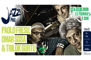 Saison de "Jazz à Pau" : Paolo Fresu, Omar Sosa & Trilok Gurtu