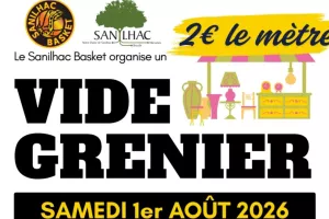 Vide-grenier du SAS Sanilhac Basket