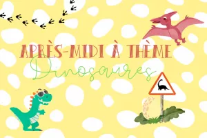 Après-midi "dinosaures"