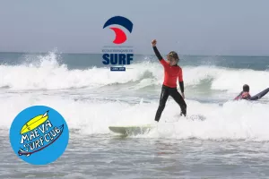 Cours d'initiation de surf ou de bodyboard