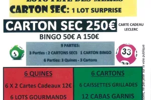 Loto spécial - Fête des mères