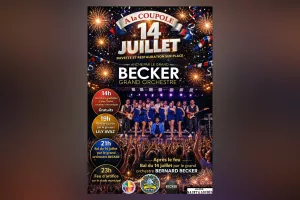 Fête du 14 juillet à la Coupole animée par l'Orchestre Bernard Becker