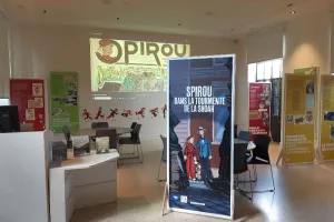 Exposition "Spirou dans la tourmente de la Shoah"