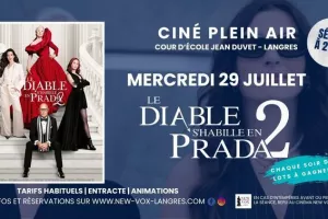 Ciné Plein Air : "Le diable s'habille en prada 2"