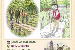 Découverte des orchidées du Tursan au pas de l'âne