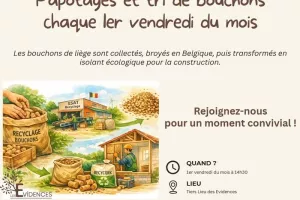 Papotages et tri de bouchons