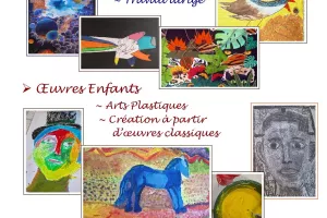 Exposotion des élèves lezarts