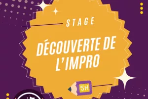 Stage découverte de l'impro ! - Formule Stage - Bordeaux - BA15