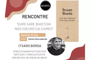 Rencontre "Gure kare-bihotzak, nos coeurs calcaires" avec l'autrice