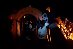 Labyrinthe nocturne spécial Halloween