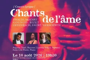 Concert lyrique : Chants de l'âme
