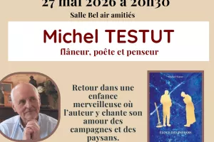 Café littéraire avec Michel Testut