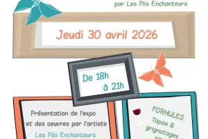 Vernissage exposition "Rêveries" par Les Plis Enchanteurs