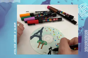 Cité de l'accordéon et des patrimoines : Atelier Décor d'album