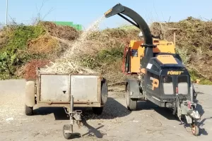 Broyage de végétaux à la déchèterie de la Massonne (sur inscription)