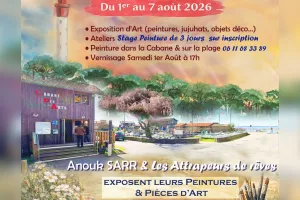 Exposition Cabane des Arts :Anouk Sarr et les Attrapeurs de rêves