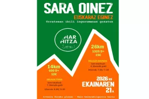 Sara Oinez, Sare à pied