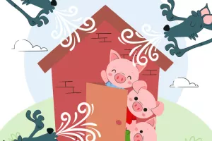 Séance de contes : Les trois petits cochons