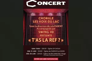 Concert chorale - Les Voix du Lac à Biscarrosse