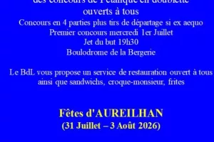Concours de Pétanque