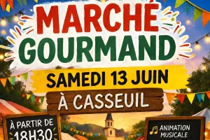 Marché Gourmand, Concert gratuit, DJ