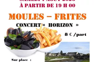 Soirée concert et moules-frites aux Rives du Couesnon
