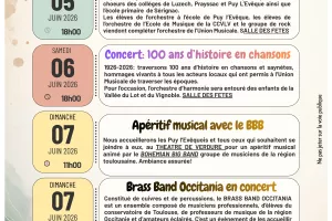 Week-end musical à Puy-L'évêque !