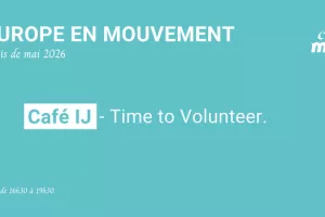 Café IJ – Time to Volunteer