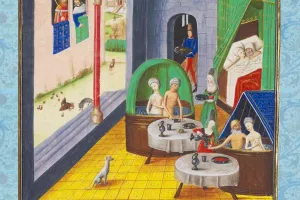 L’hygiène au Moyen-Âge par Bertrand Schnerb avec Le vieux Honfleur