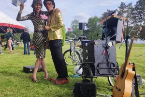 Spectacle - Apéritif dînatoire au Nomad Bar : Atchoum Tandem !