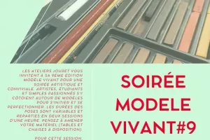 Soirée Modèle Vivant #9 chez Jouret