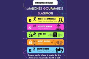 Marchés gourmands 2026