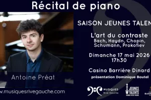 Antoine Préat, piano: l'art du contraste