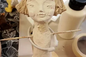 Sculpture en papier mâché