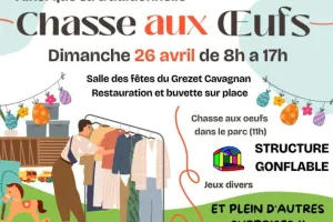 Vide grenier et chasse aux œufs