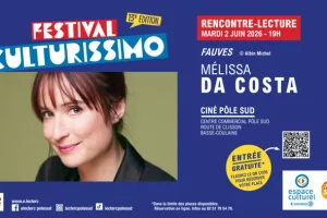Festival Culturissimo - Rencontre-Lecture avec Mélissa Da Costa