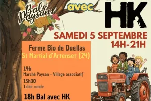 05 septembre 2026 - Bal paysan avec HK à Saint Martial d'Artenset (24)