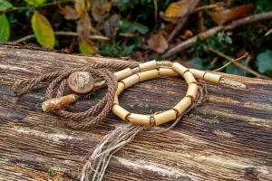 Vivre sa Nature - Bracelet en fibres de yucca et sureau