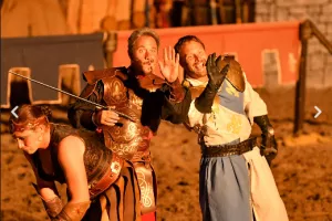 Spectacle médiéval nocturne au château de Duras
