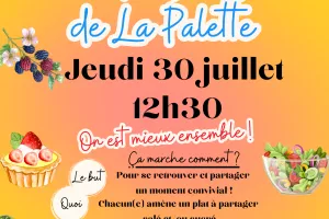 Les repas partagés de La Palette