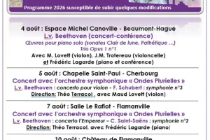 Festival La Hague en Musiques : Récital de piano