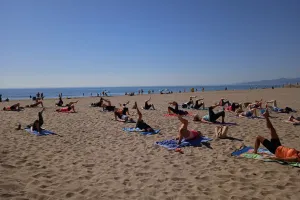 BEACH PILATES, PLAGE DU ROUSSILLON
